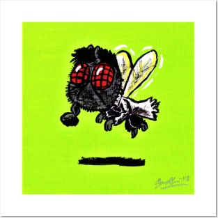 Fly Buzz Posters and Art